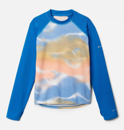 Kids’ Sandy Shores Printed Long Sleeve Sunguard Shirt