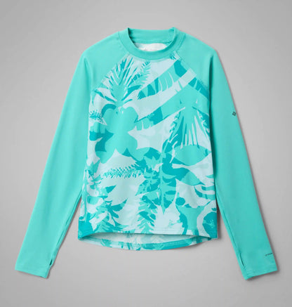 Kids’ Sandy Shores Printed Long Sleeve Sunguard Shirt