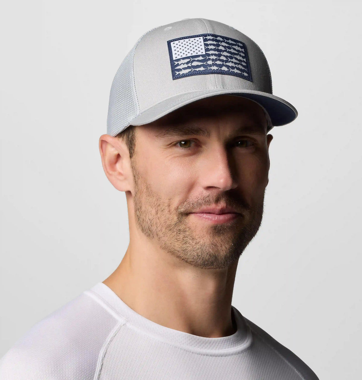 PFG Fish Flag Mesh Ball Cap