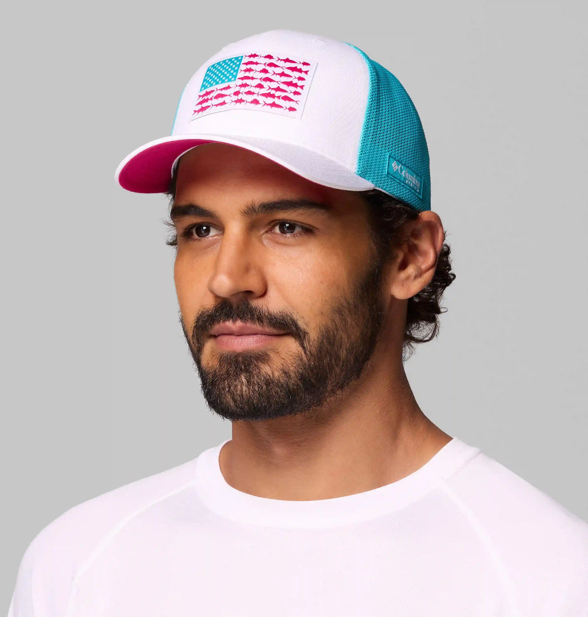 PFG Fish Flag Mesh Ball Cap