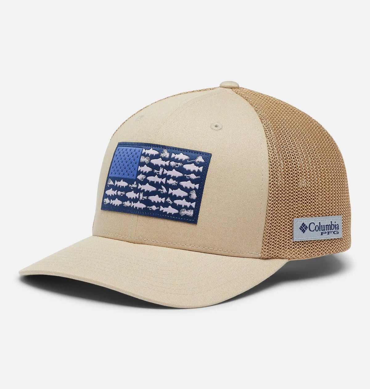 PFG Fish Flag Mesh Ball Cap
