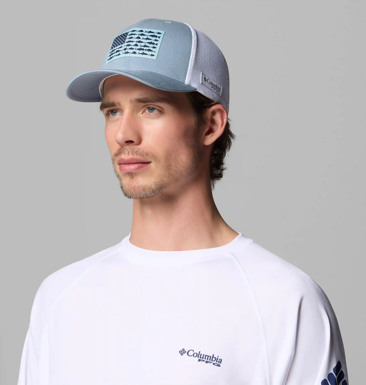 PFG Fish Flag Mesh Ball Cap