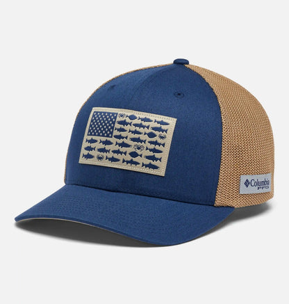 PFG Fish Flag Mesh Ball Cap