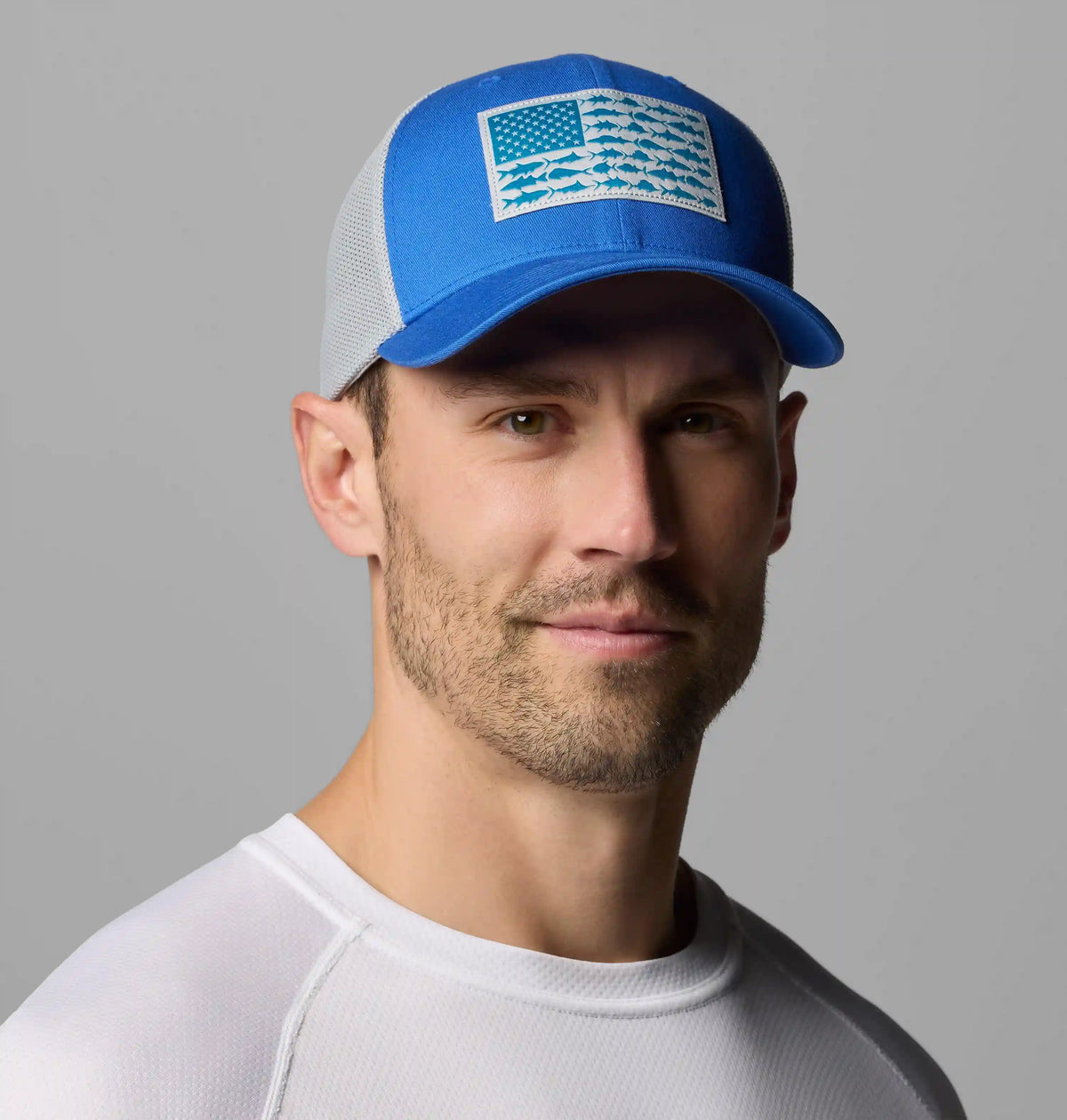 PFG Fish Flag Mesh Ball Cap