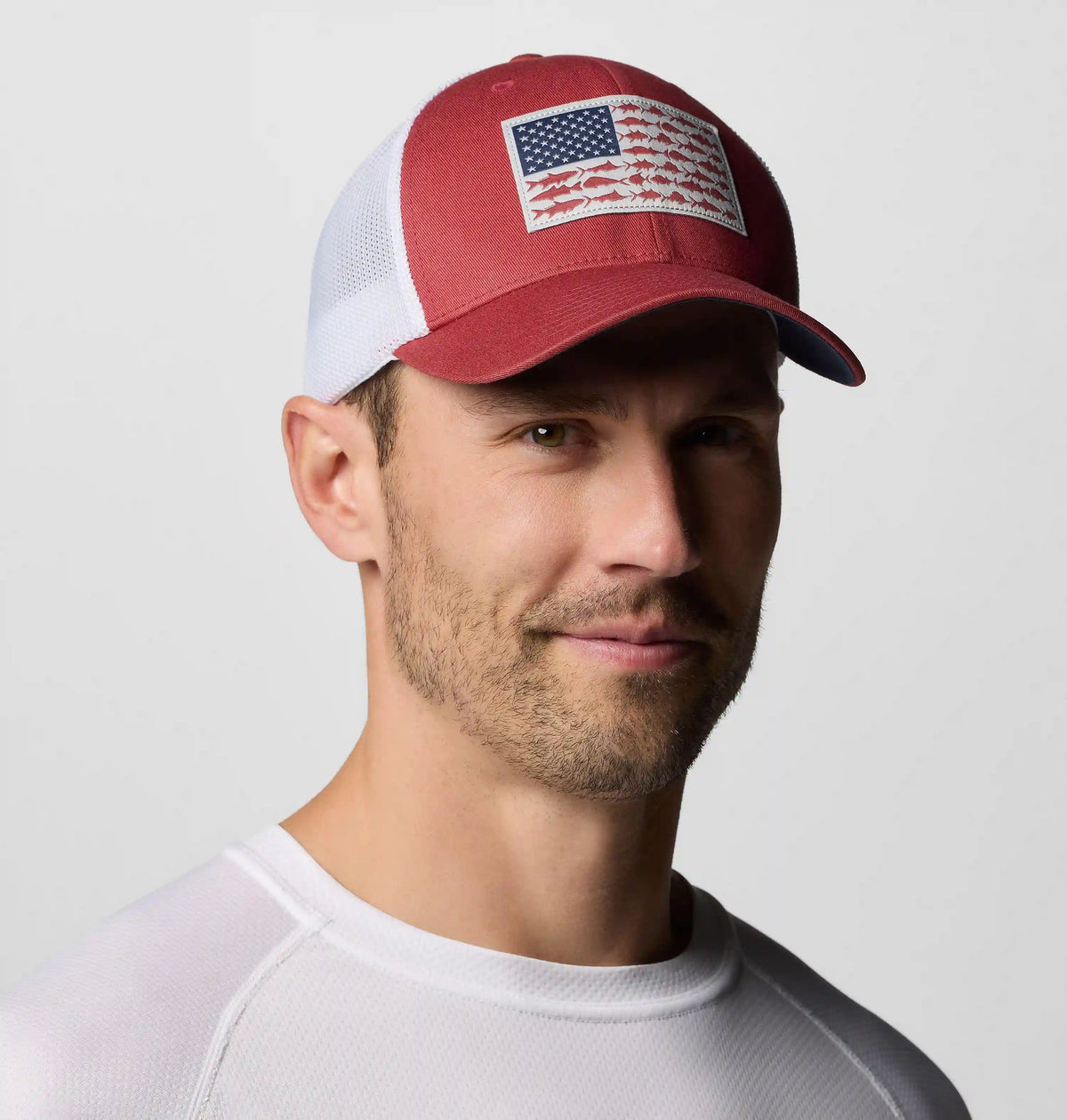 PFG Fish Flag Mesh Ball Cap