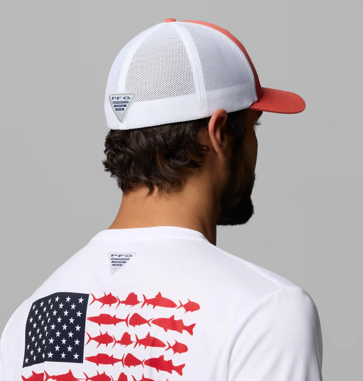 PFG Fish Flag Mesh Ball Cap