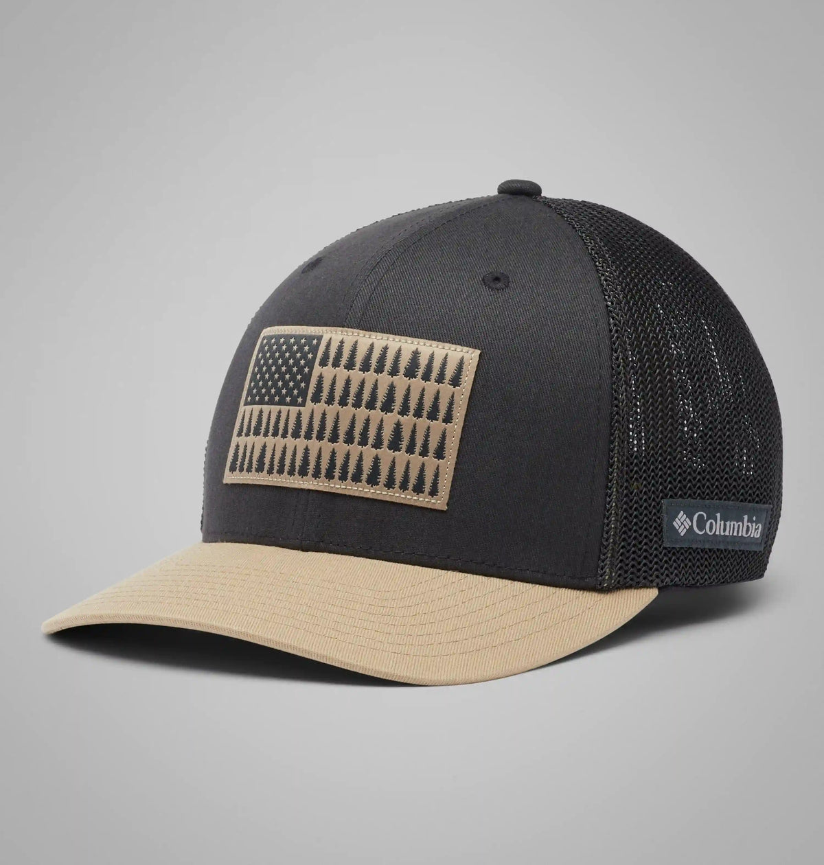 Columbia Mesh Tree Flag Ball Cap