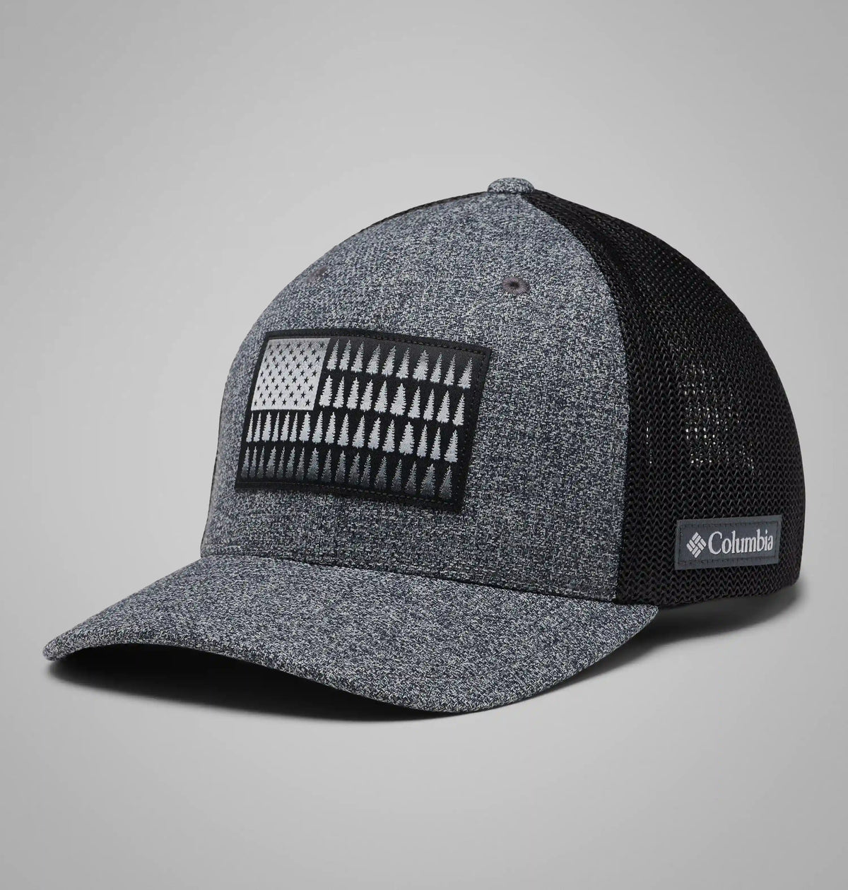 Columbia Mesh Tree Flag Ball Cap