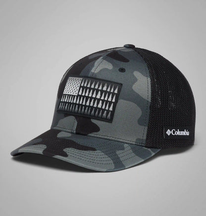 Columbia Mesh Tree Flag Ball Cap
