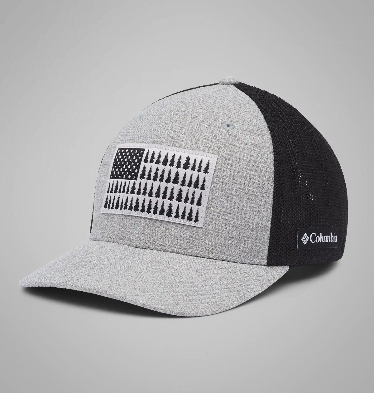 Columbia Mesh Tree Flag Ball Cap