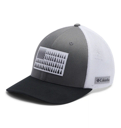 Columbia Mesh Tree Flag Ball Cap