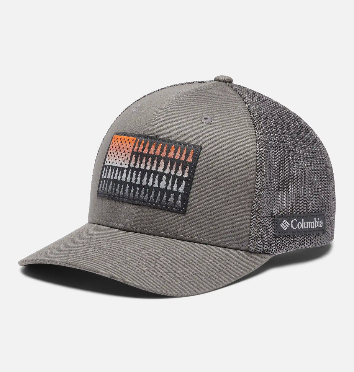 Columbia Mesh Tree Flag Ball Cap