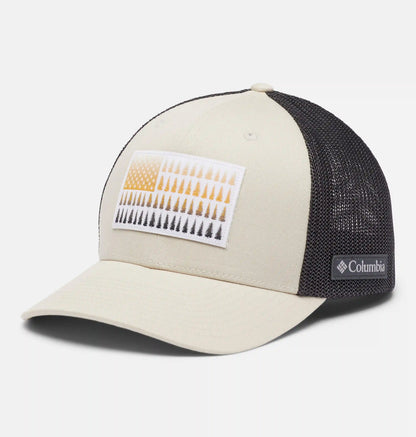 Columbia Mesh Tree Flag Ball Cap