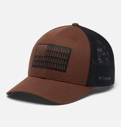 Columbia Mesh Tree Flag Ball Cap