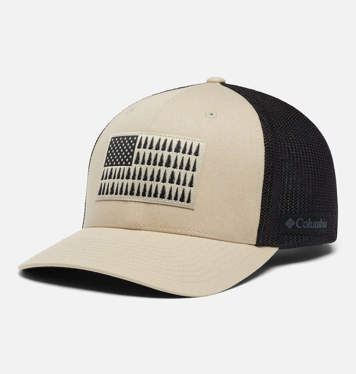 Columbia Mesh Tree Flag Ball Cap