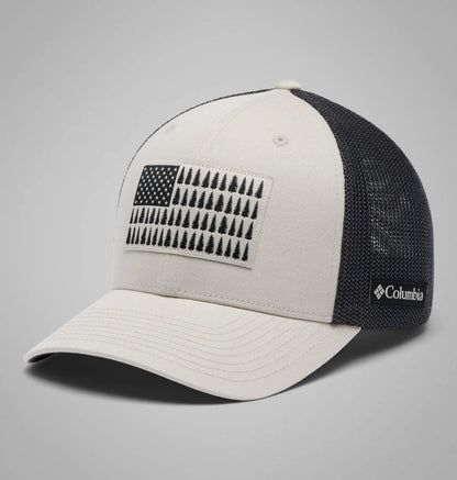 Columbia Mesh Tree Flag Ball Cap