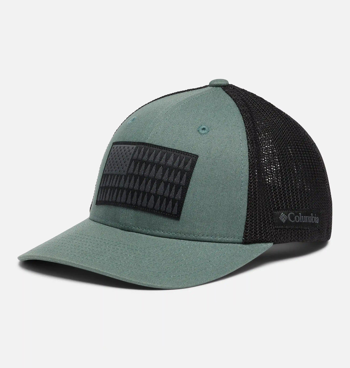 Columbia Mesh Tree Flag Ball Cap