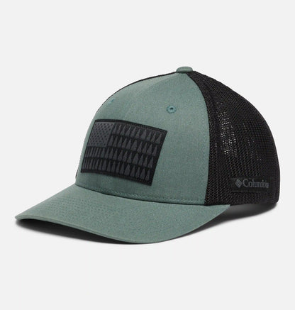 Columbia Mesh Tree Flag Ball Cap
