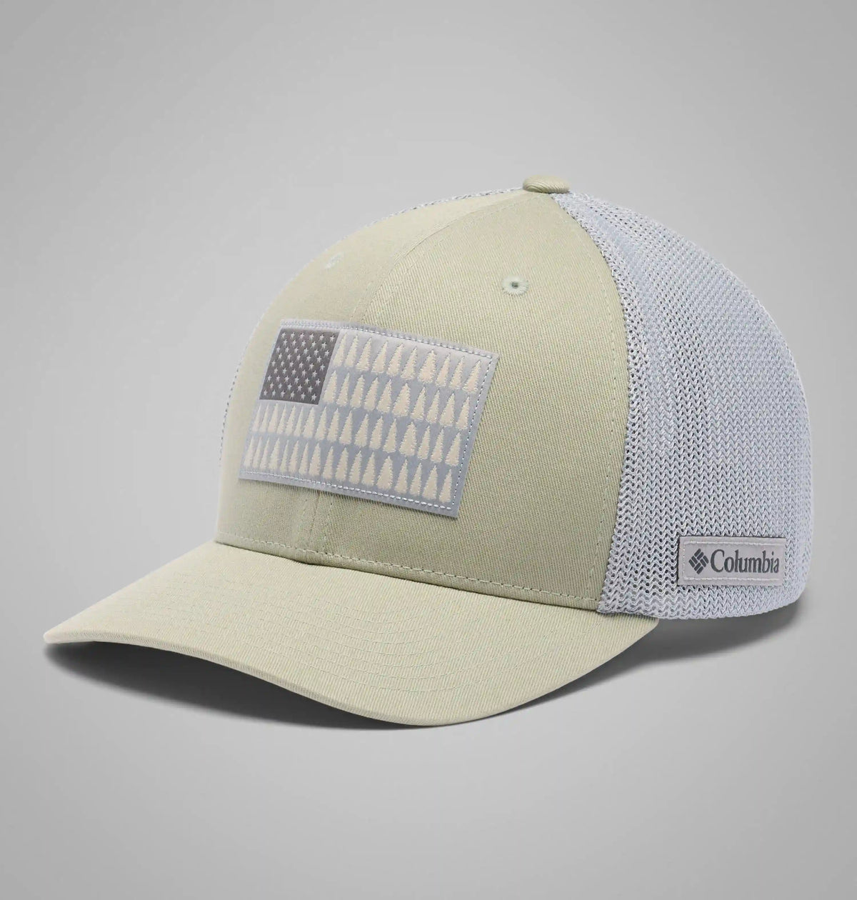 Columbia Mesh Tree Flag Ball Cap