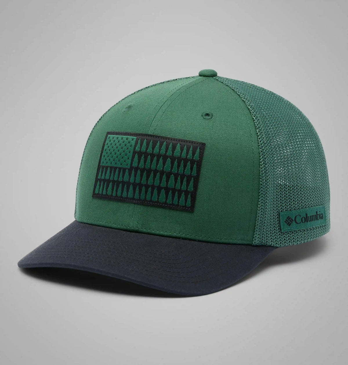 Columbia Mesh Tree Flag Ball Cap