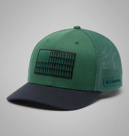 Columbia Mesh Tree Flag Ball Cap