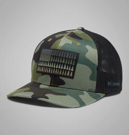 Columbia Mesh Tree Flag Ball Cap