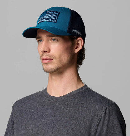 Columbia Mesh Tree Flag Ball Cap