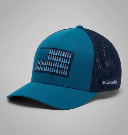 Columbia Mesh Tree Flag Ball Cap