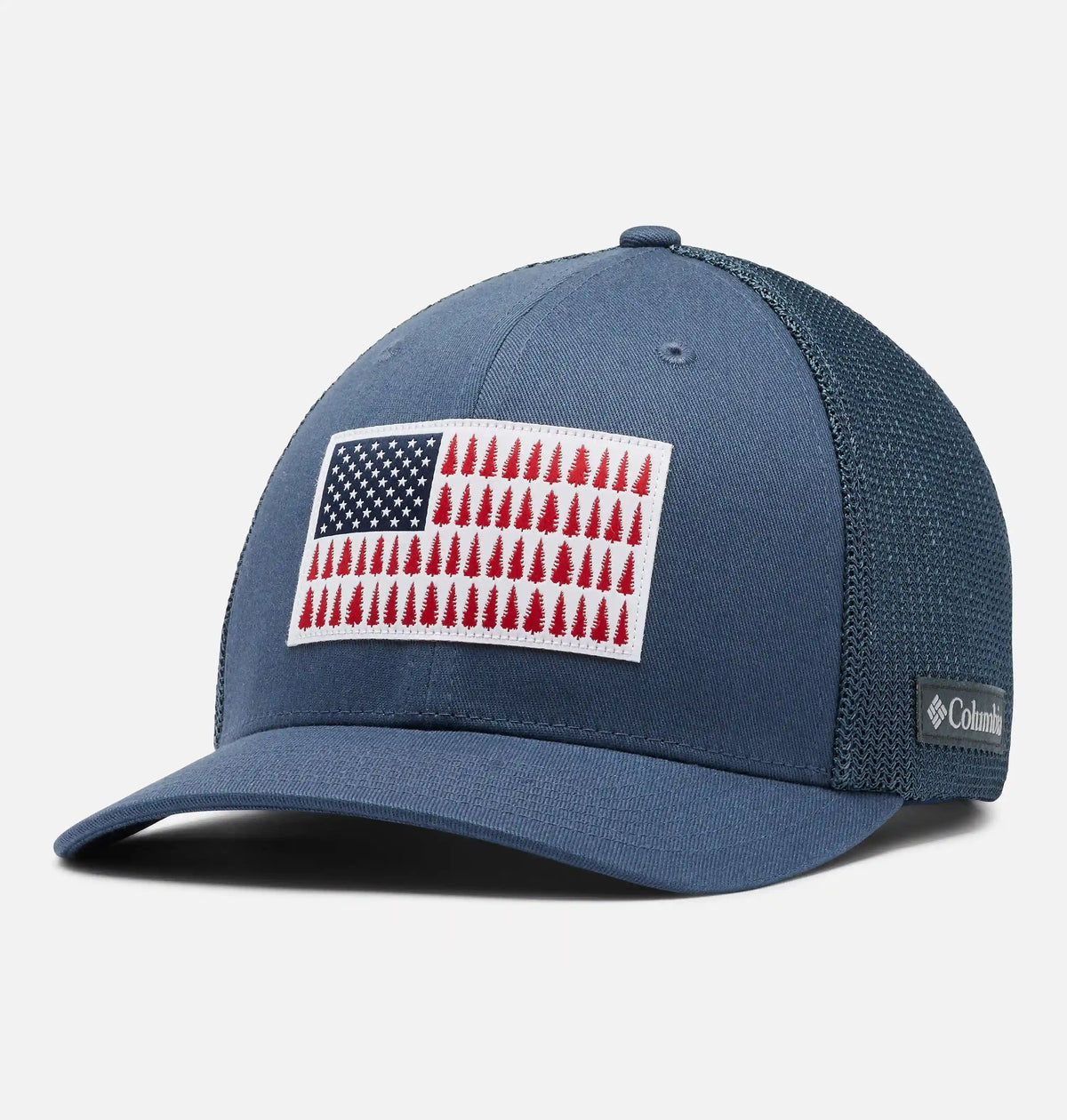 Columbia Mesh Tree Flag Ball Cap