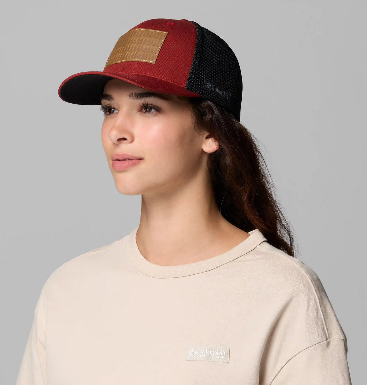 Columbia Mesh Tree Flag Ball Cap
