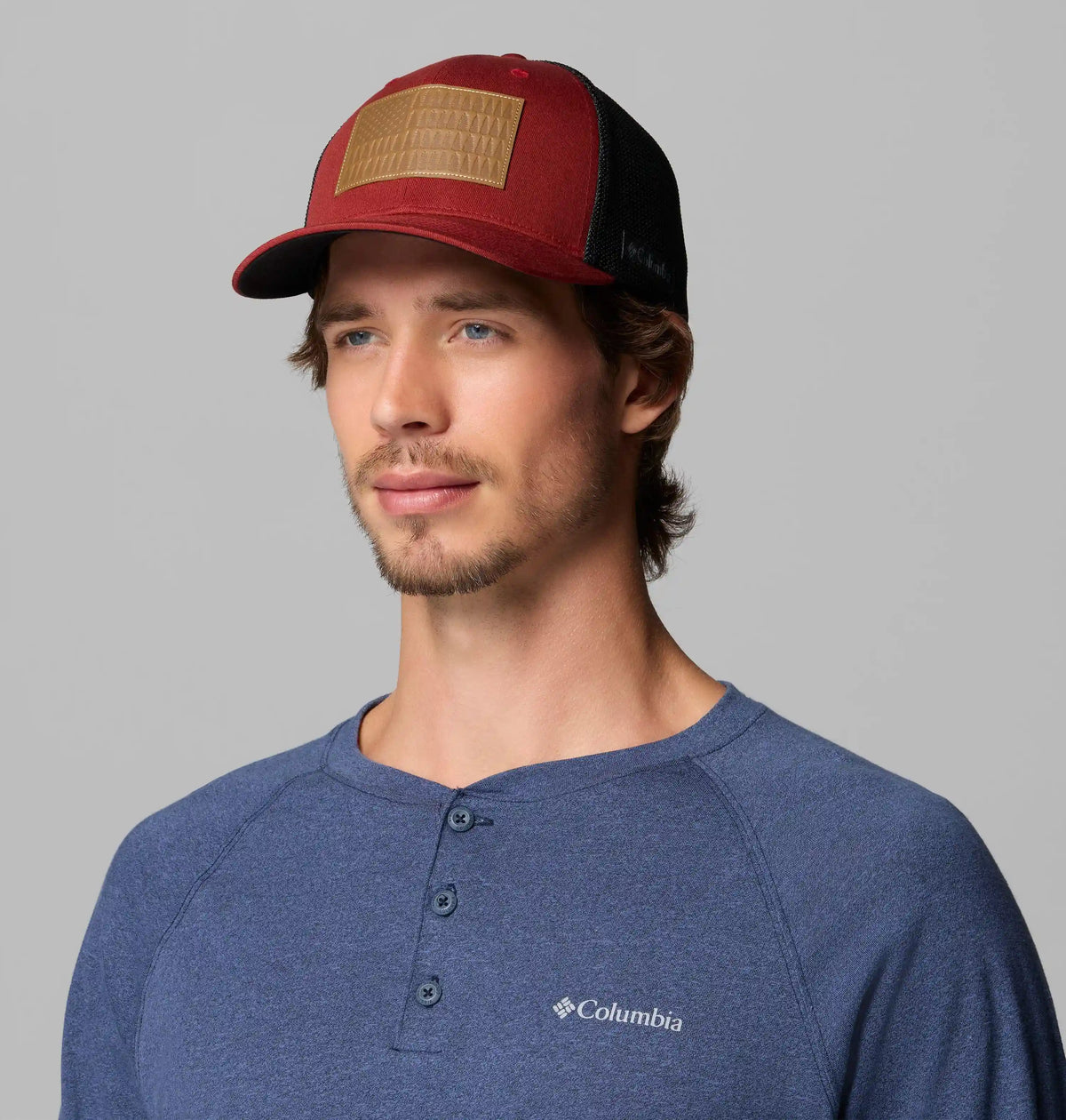 Columbia Mesh Tree Flag Ball Cap