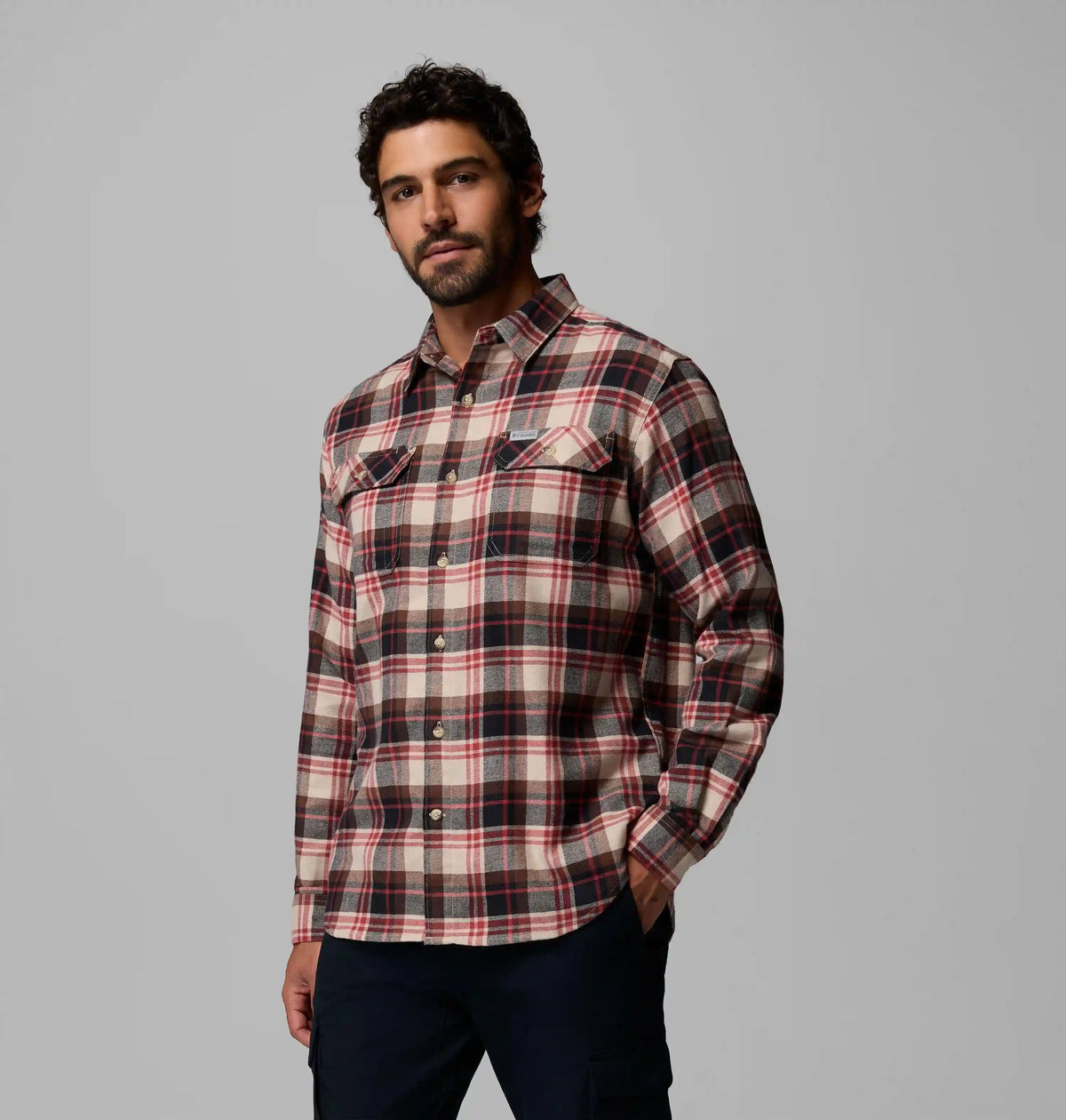 Men's Flare Gun Stretch Flannel Shirt