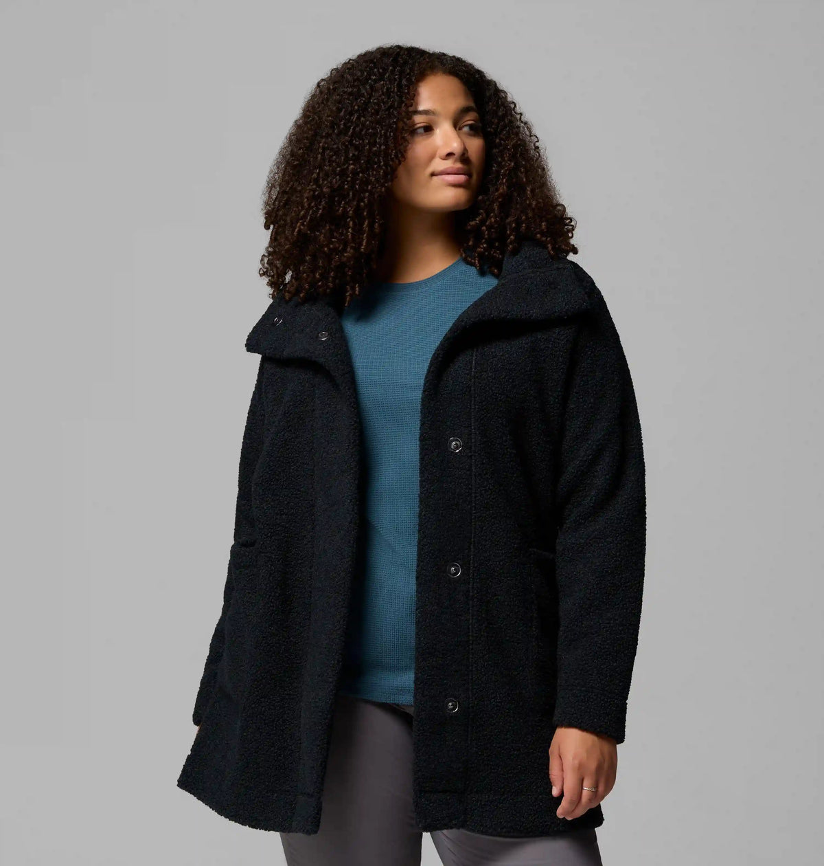 Women's Panorama Long Jacket - Plus Size