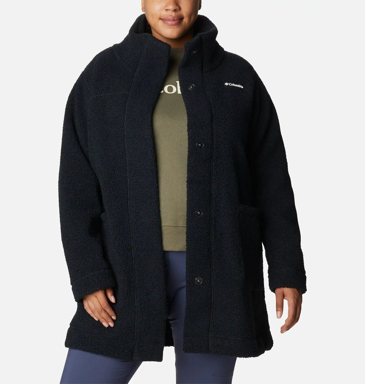 Women's Panorama Long Jacket - Plus Size