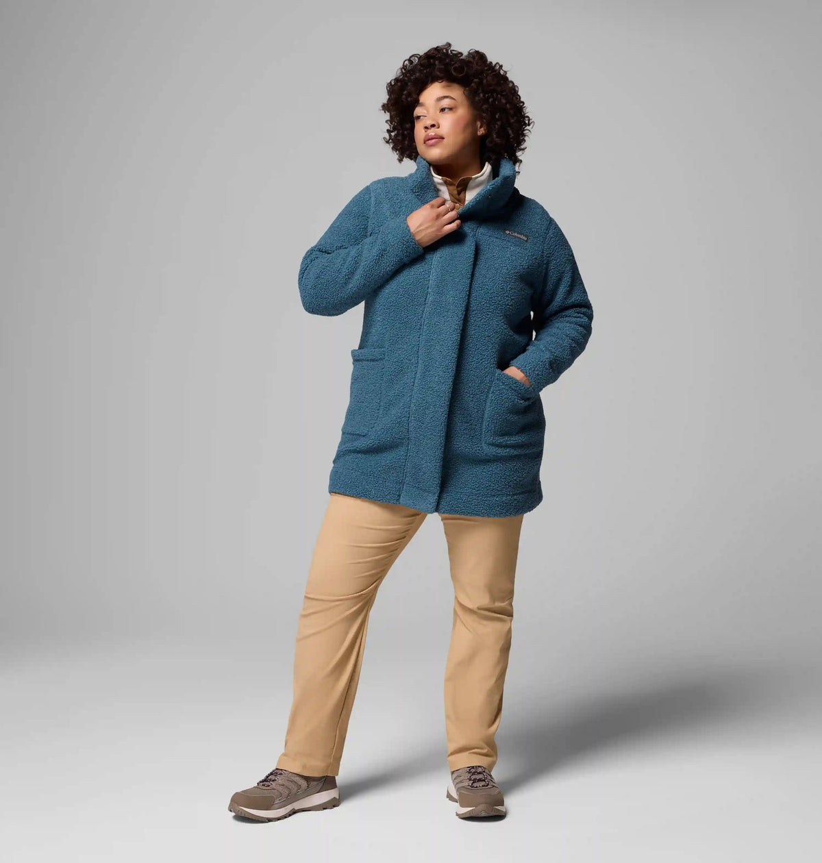 Women's Panorama Long Jacket - Plus Size