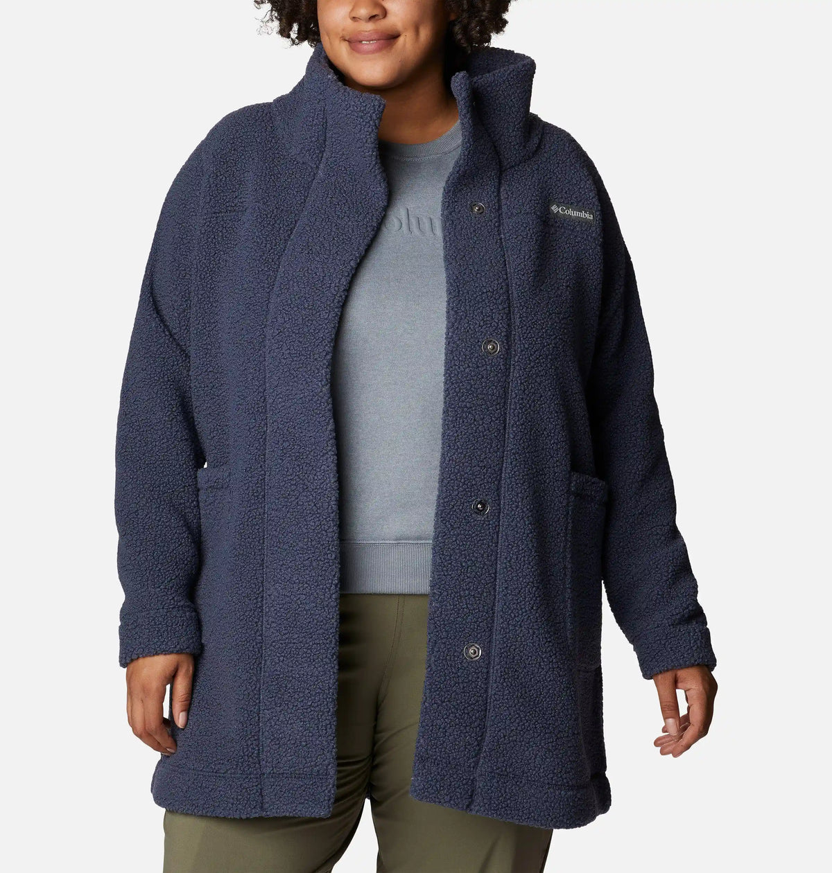 Women's Panorama Long Jacket - Plus Size