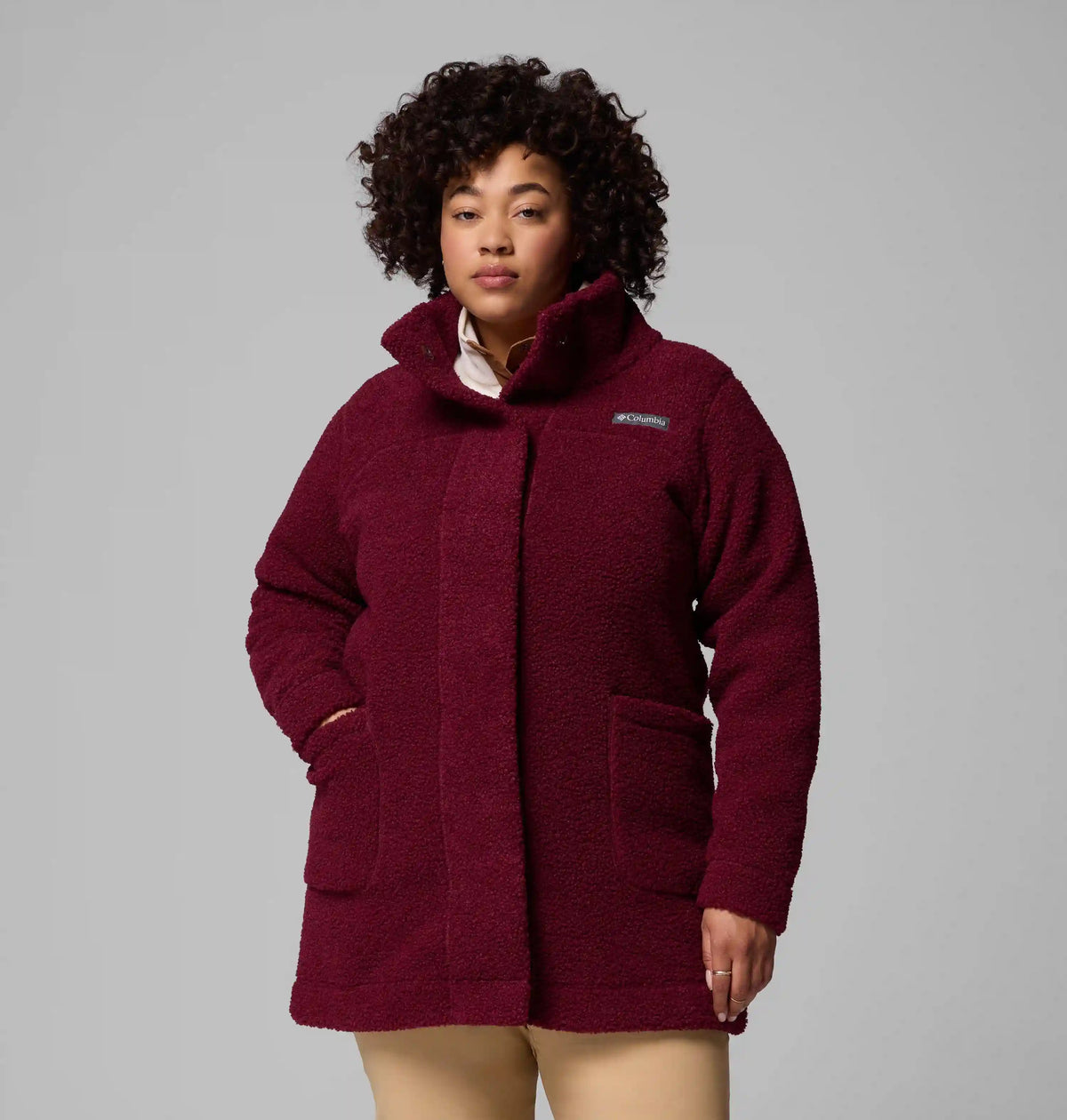 Women's Panorama Long Jacket - Plus Size