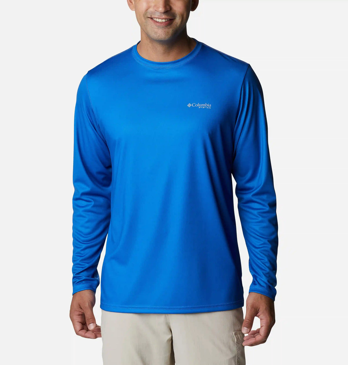 Men's Terminal Tackle PFG Fish Flag Long Sleeve Shirt