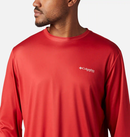 Men's Terminal Tackle PFG Fish Flag Long Sleeve Shirt