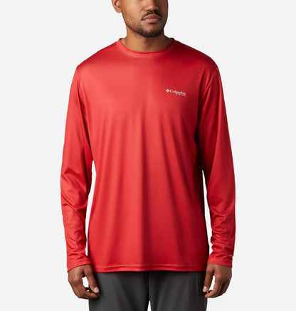 Men's Terminal Tackle PFG Fish Flag Long Sleeve Shirt