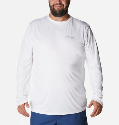 Men's PFG Terminal Tackle Fish Flag Long Sleeve Shirt - Big