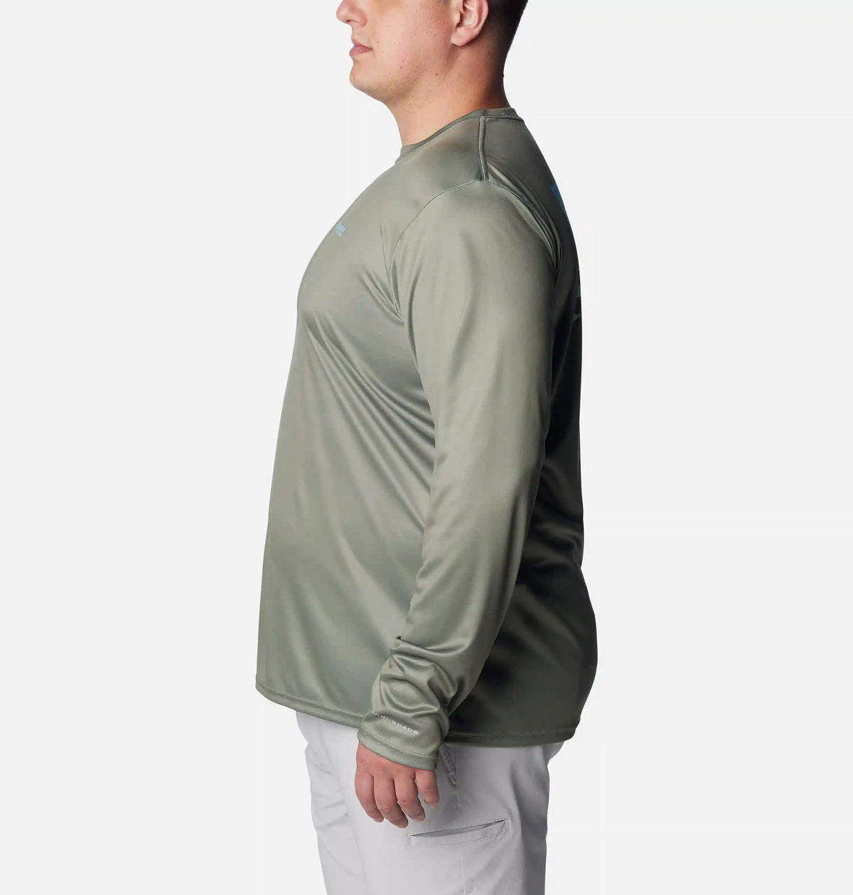 Men's PFG Terminal Tackle Fish Flag Long Sleeve Shirt - Big