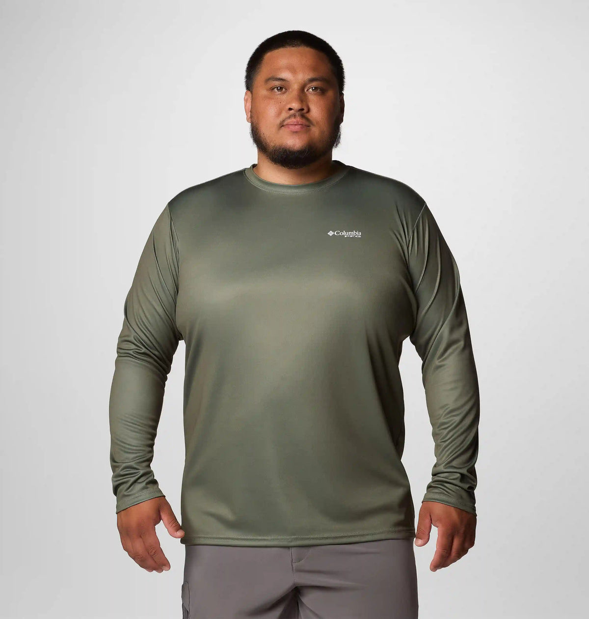 Men's PFG Terminal Tackle Fish Flag Long Sleeve Shirt - Big
