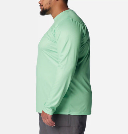 Men's PFG Terminal Tackle Fish Flag Long Sleeve Shirt - Big