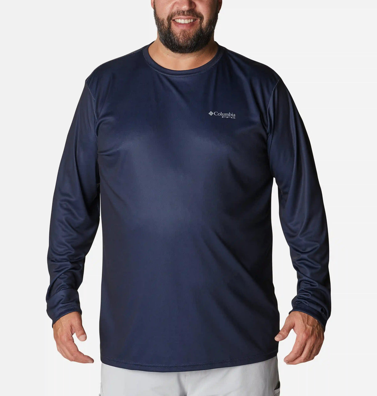Men's PFG Terminal Tackle Fish Flag Long Sleeve Shirt - Big