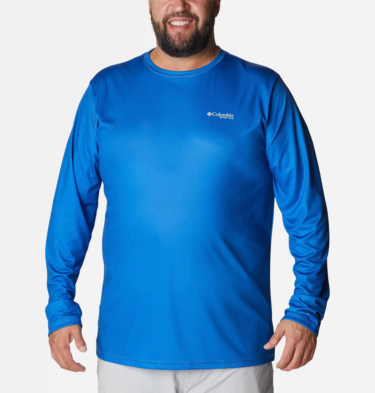 Men's PFG Terminal Tackle Fish Flag Long Sleeve Shirt - Big