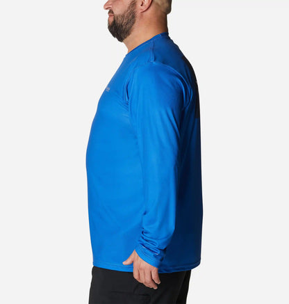 Men's PFG Terminal Tackle Fish Flag Long Sleeve Shirt - Big