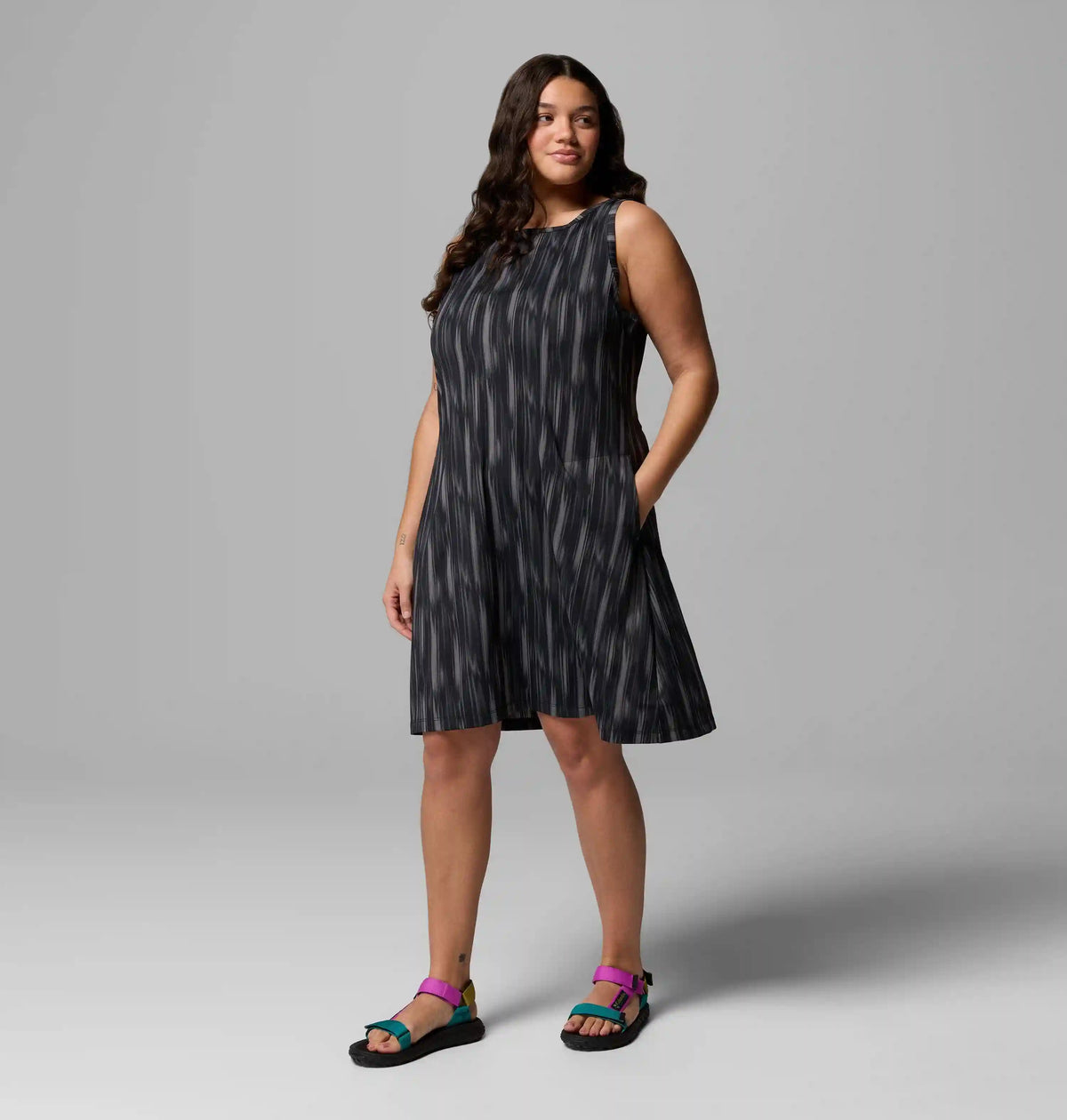 Women's Chill River Printed Dress - Plus Size