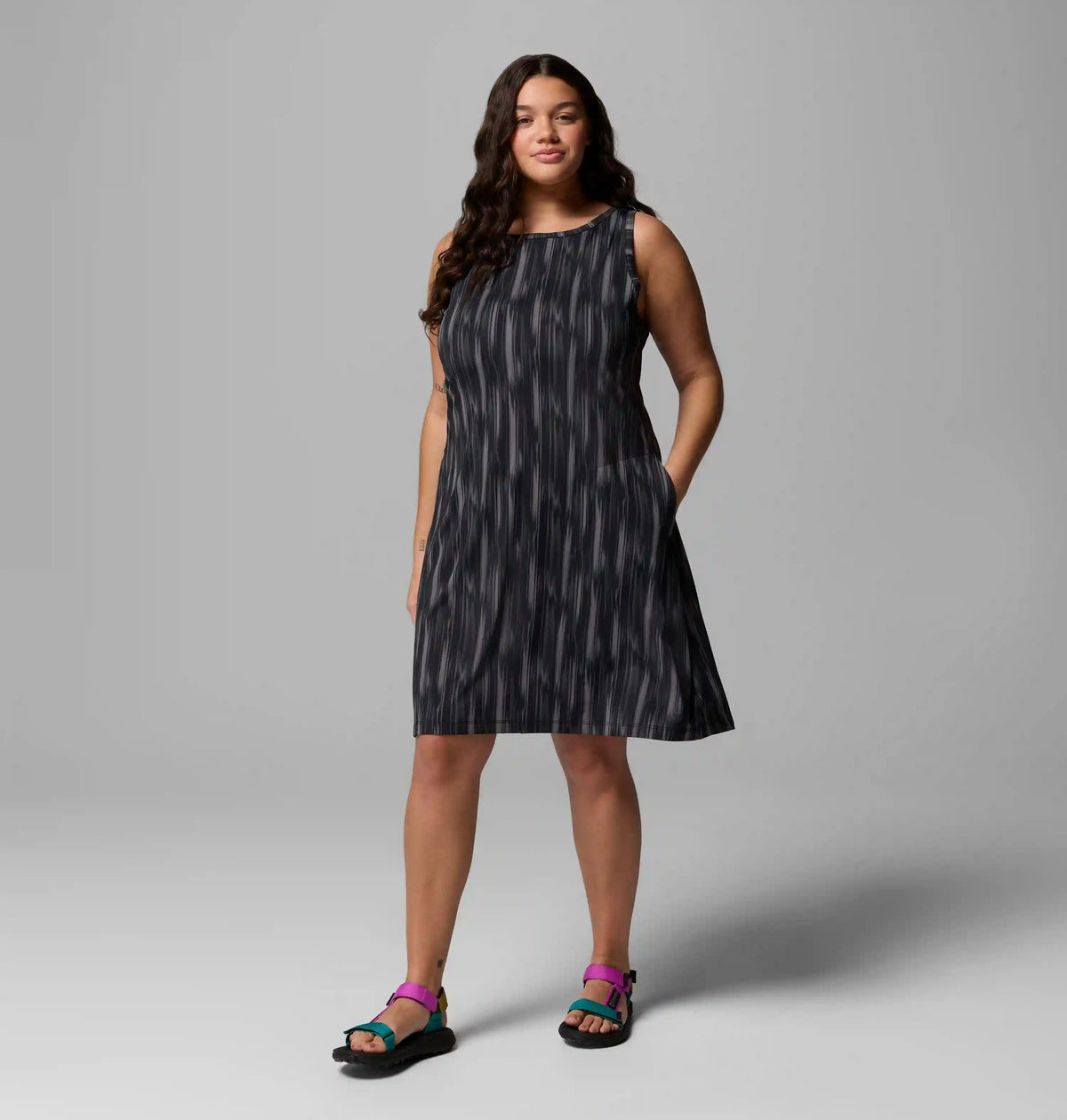 Women's Chill River Printed Dress - Plus Size
