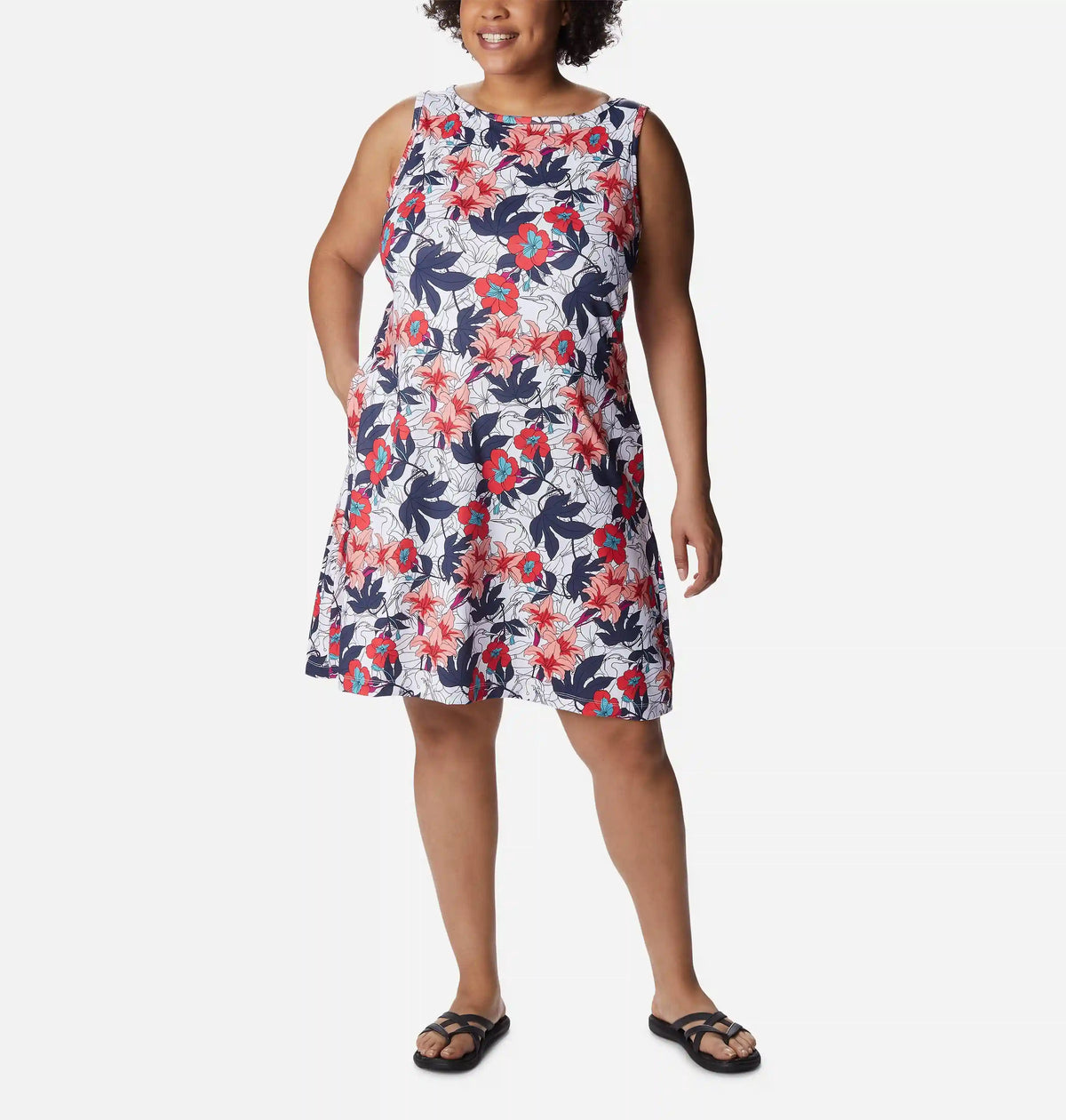 Women's Chill River Printed Dress - Plus Size